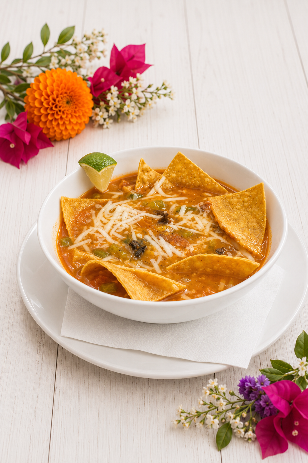 Soups — traditional Oaxacan dishes at Fiesta Oaxaca